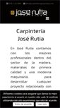 Mobile Screenshot of carpinteriajoserutia.com